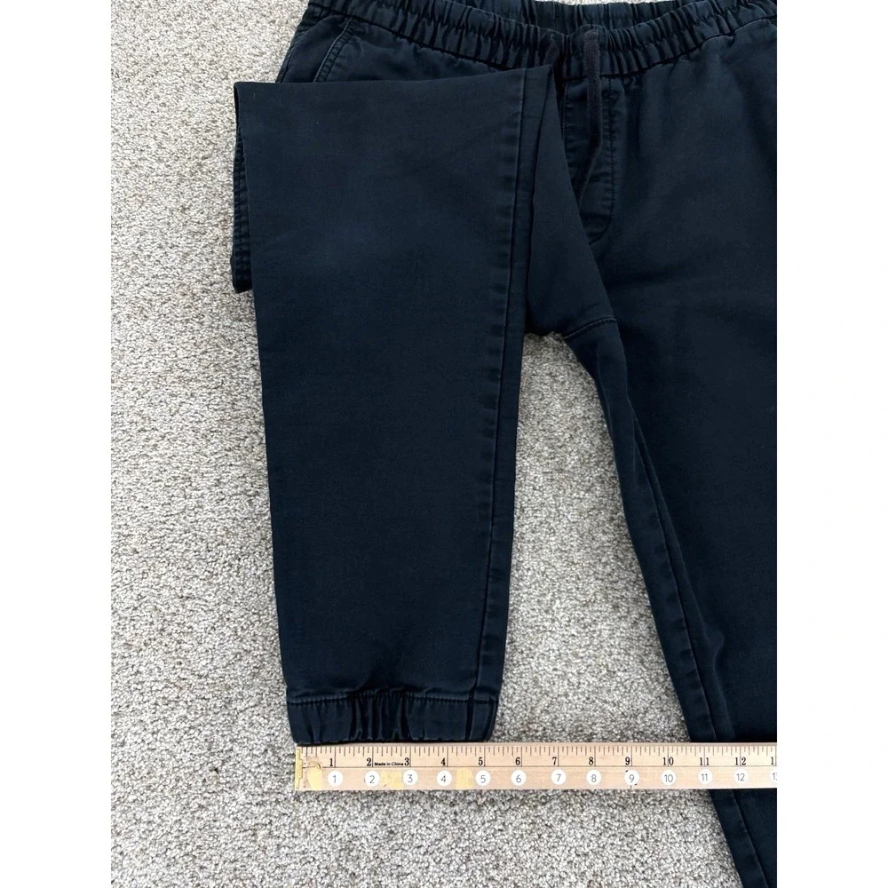 Banana Republic The Travel Jogger Men's M Tall 32x29 Black‎ Heavy Cotton Stretch